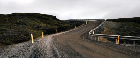 gravel road