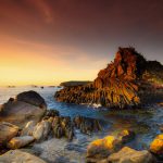 Rocky coast